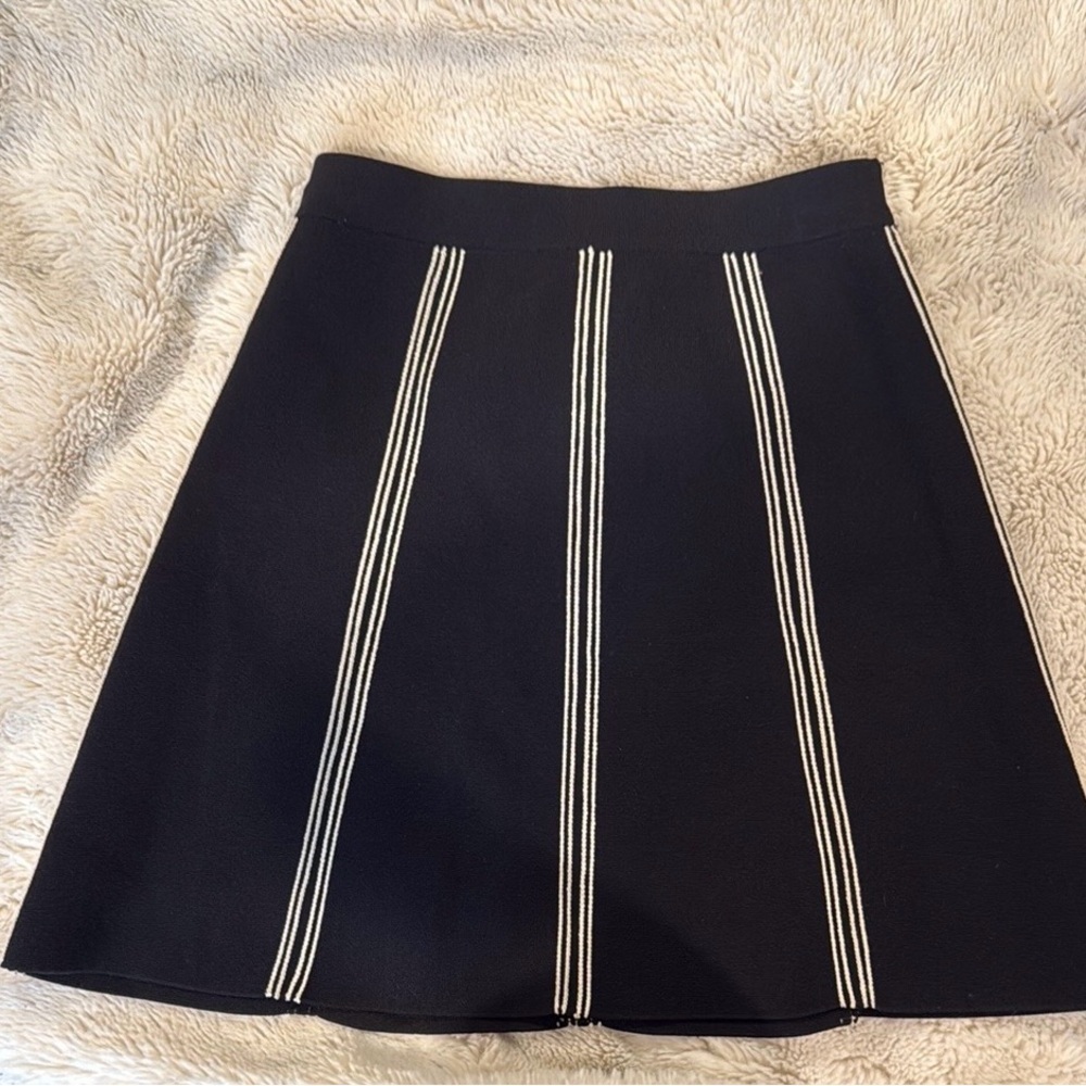 NWOT, Sandro Black and White Skirt - Picture 2 of 9